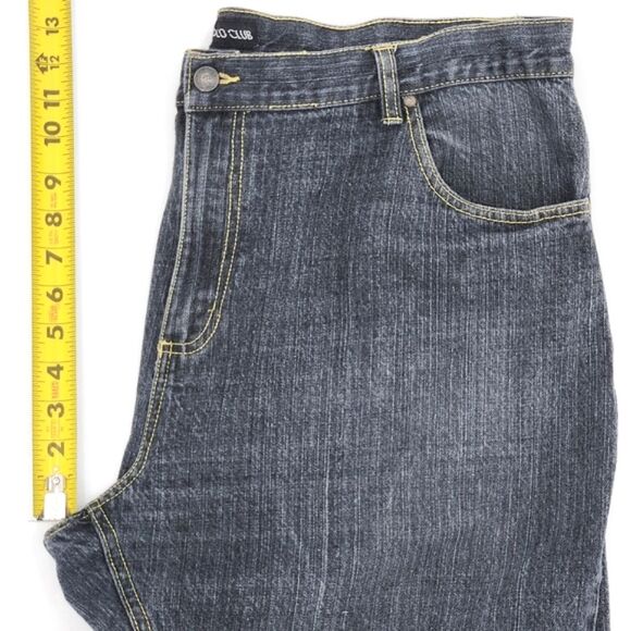 Vintage Beverly Hills Polo Club Jeans Mens 42x32 Straight Leg Relaxed Fit Denim - Picture 6 of 9